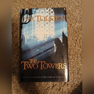 The Two Towers Book - Black and Blue Cover